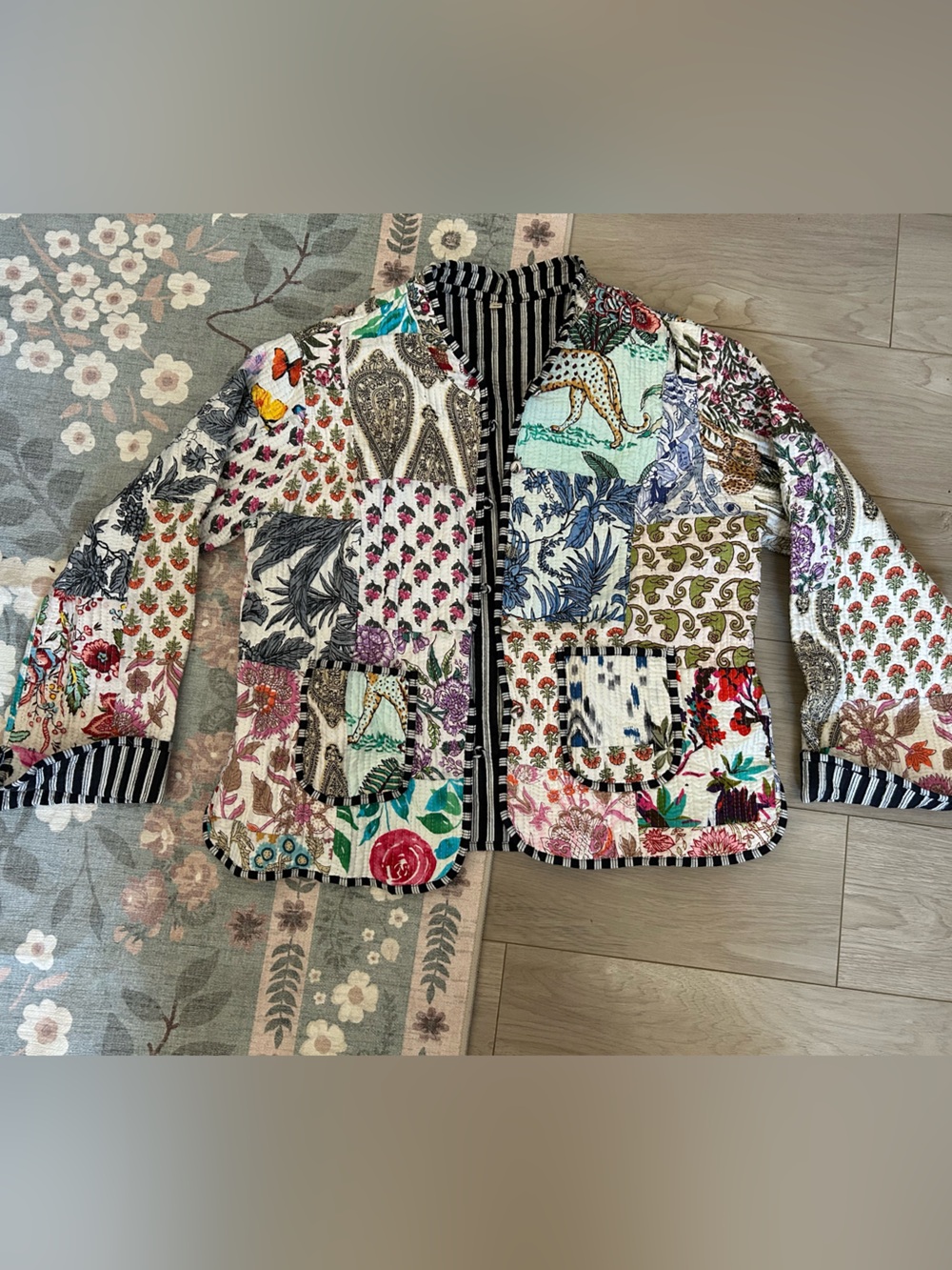 Patchwork quilted jacket